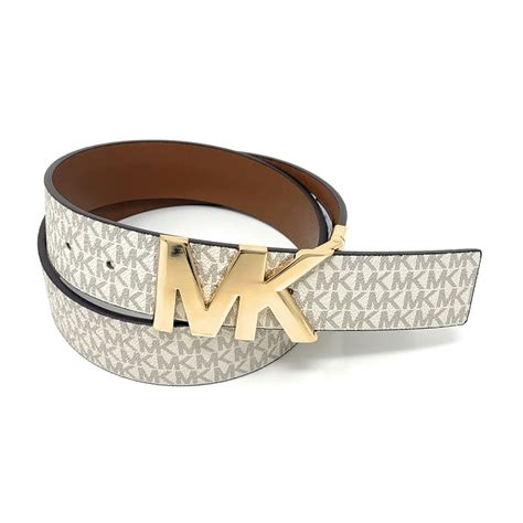 michael kors men's logo belt|Michael Kors belt reversible.